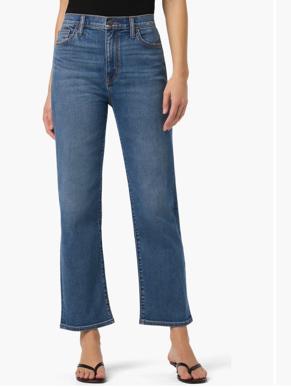 Hudson NOA High Rise Straight Jeans